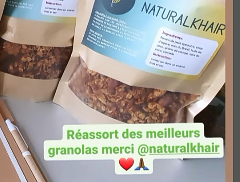 Granolas NATURALKHAIR - Fait maison, artisanale, Alkaline, inspiré de la liste du docteur SEBI – Image 4